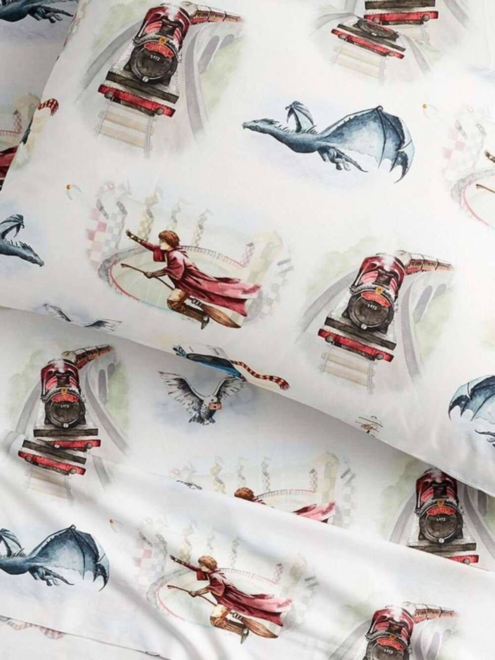Pottery Barn Harry Potter Storybook Sheet Set